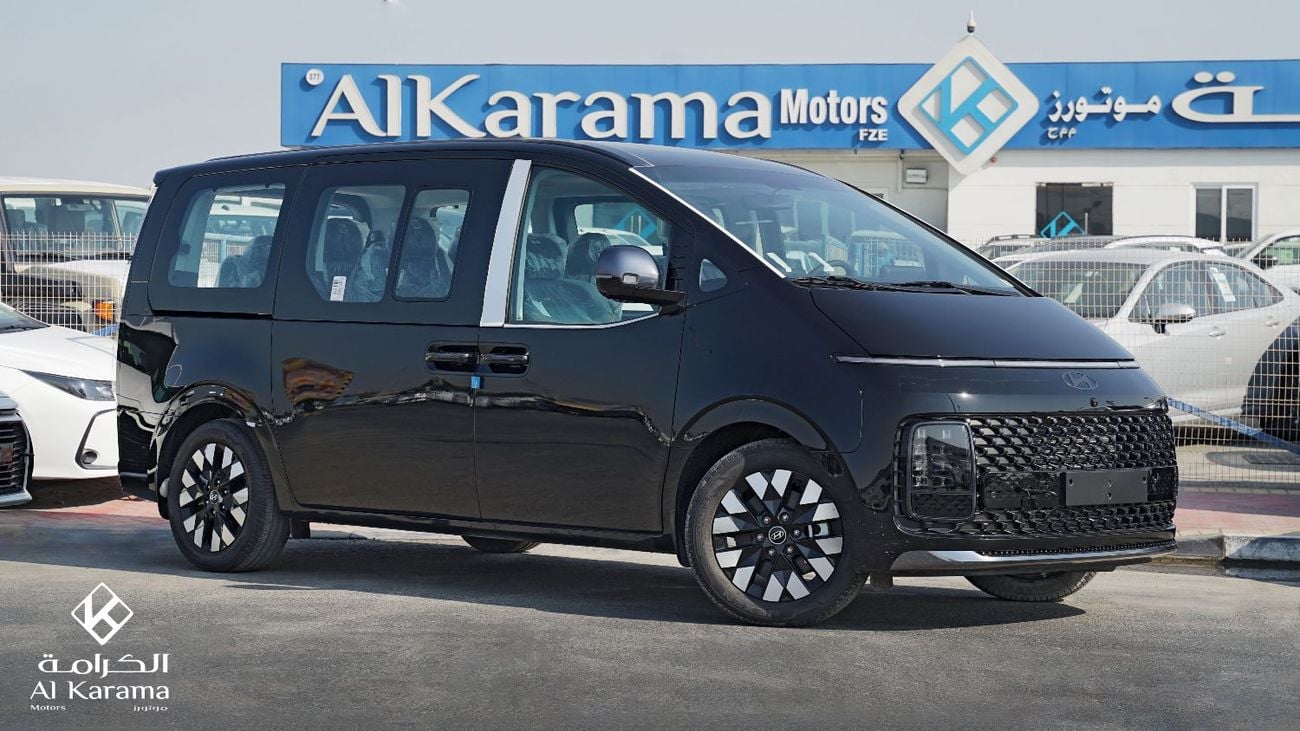 Hyundai Staria LUXURY 3.5L V6 - 360 Camera - Dual Sunroof - Heating Cooling Captain Seats - Power Sliding Doors