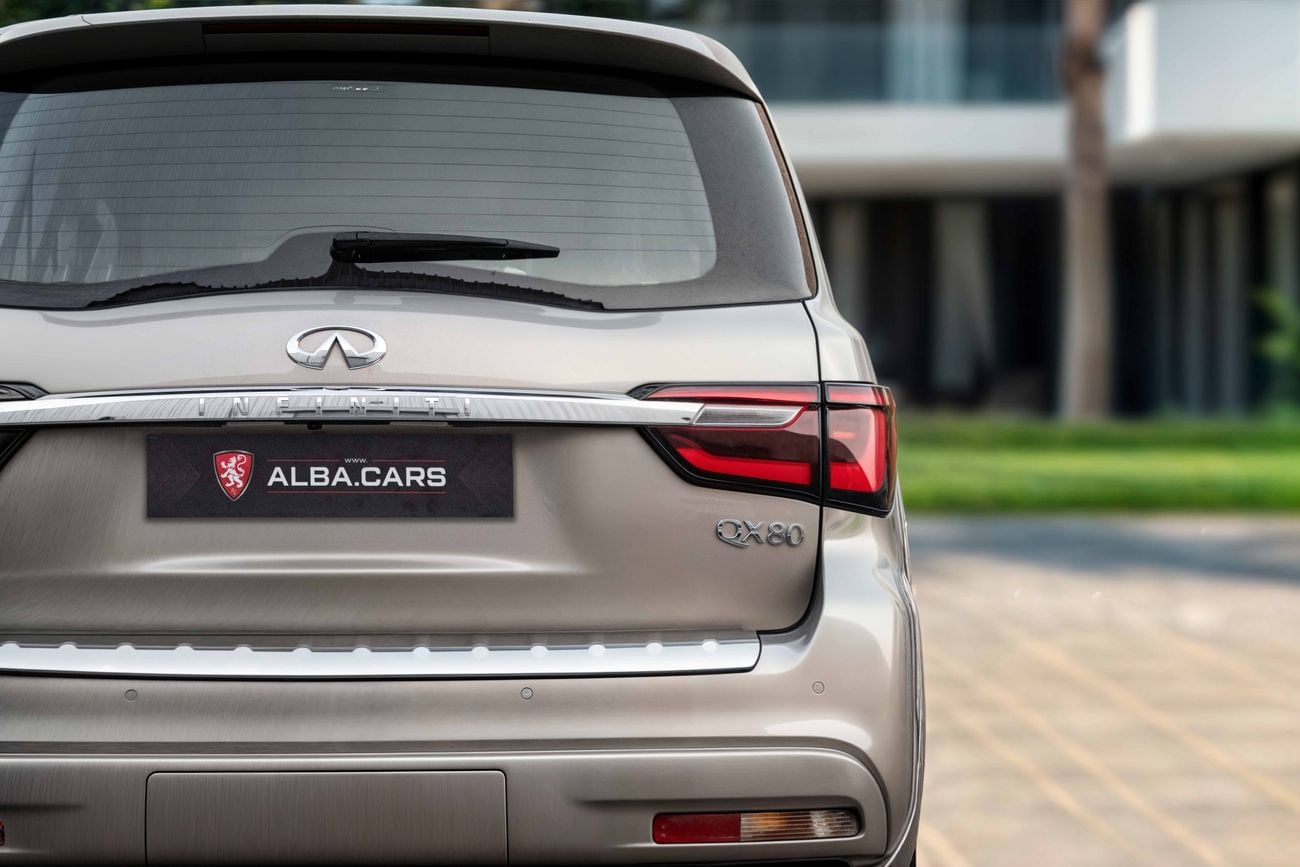 Infiniti QX80 Luxe 3,525 P.M | Infiniti Warranty | Luxe | 0% Downpayment