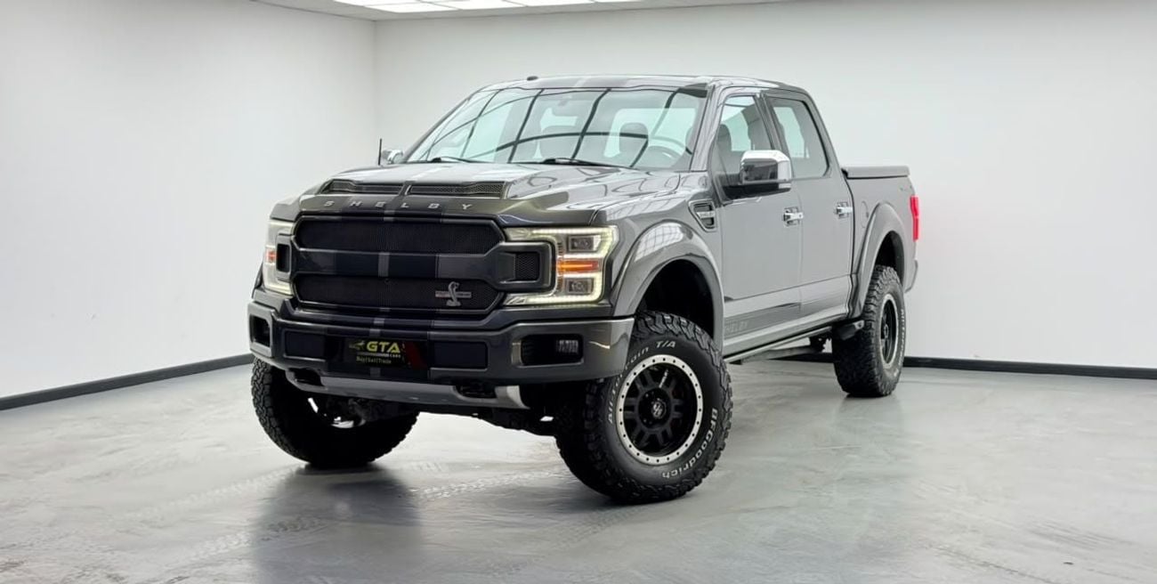 Ford F-150 CREW SHELBY 2018 Ford F150 Shelby, Full Ford Service History, Carbon Fiber Interior, Excellent Condition, GCC