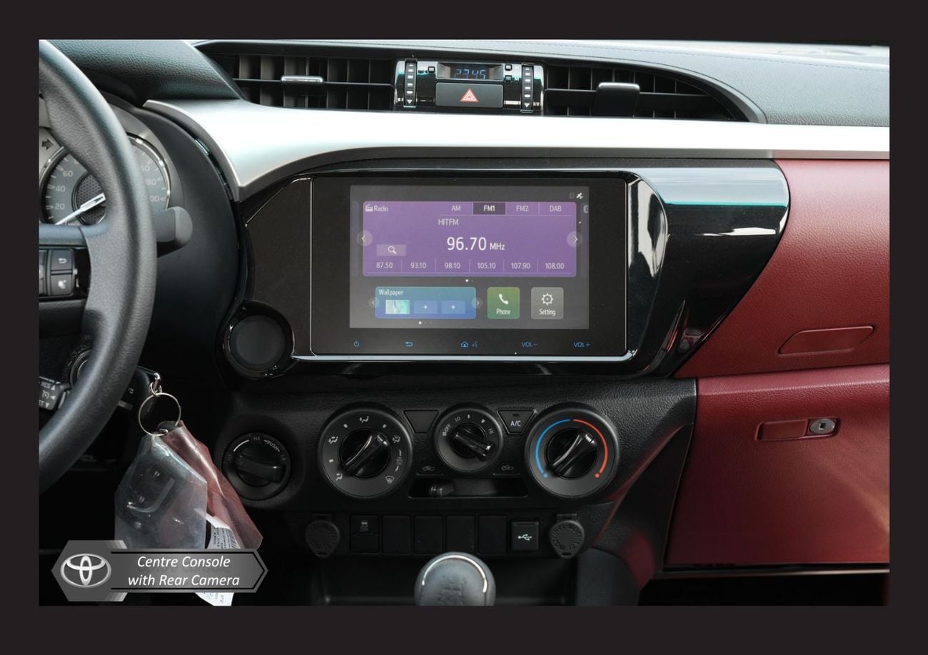 تويوتا هيلوكس GLX TOYOTA HILUX 2.7L 4X4 GLX D/C MID(i) M/T PTR