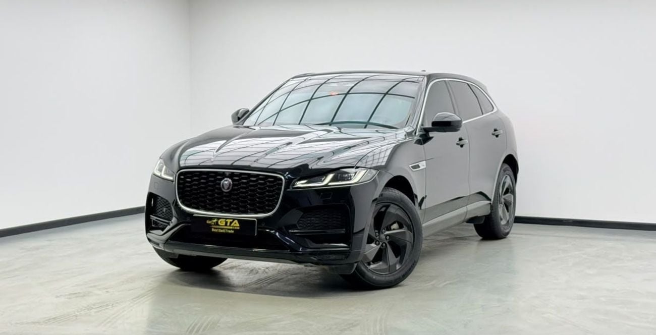 جاكوار F بيس SE P250 2021 Jaguar F-PACE S P250, Warranty, Full Service History, GCC Specs.