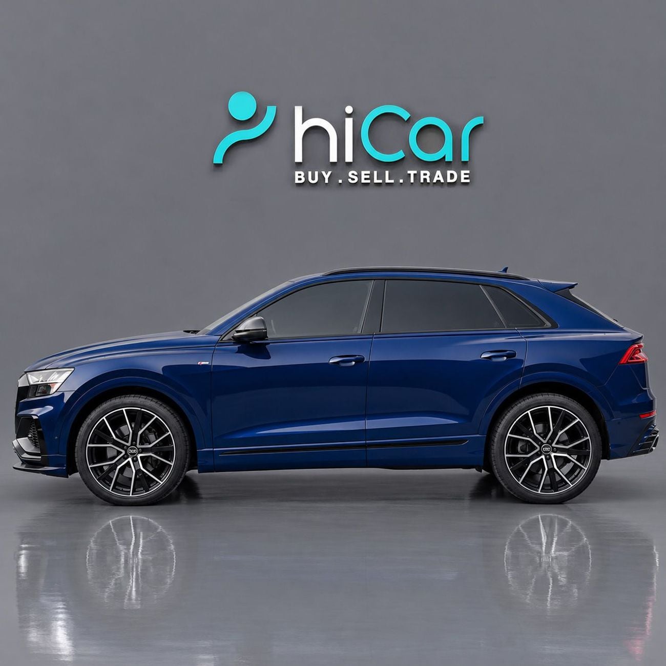 أودي Q8 55 TFSI X,XXX شهريًا • بدون دفعة أولى • أودي Q8 55 TFSI كواترو S-Line مع نظام ABT • ضمان لمدة عام