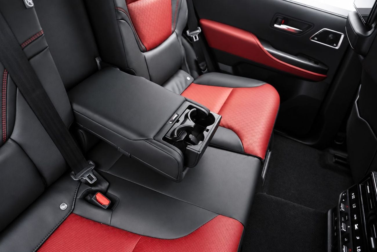 Toyota Land Cruiser GR SPORT 3.5L - Precious White Pearl Inside Black & Red | Export Only