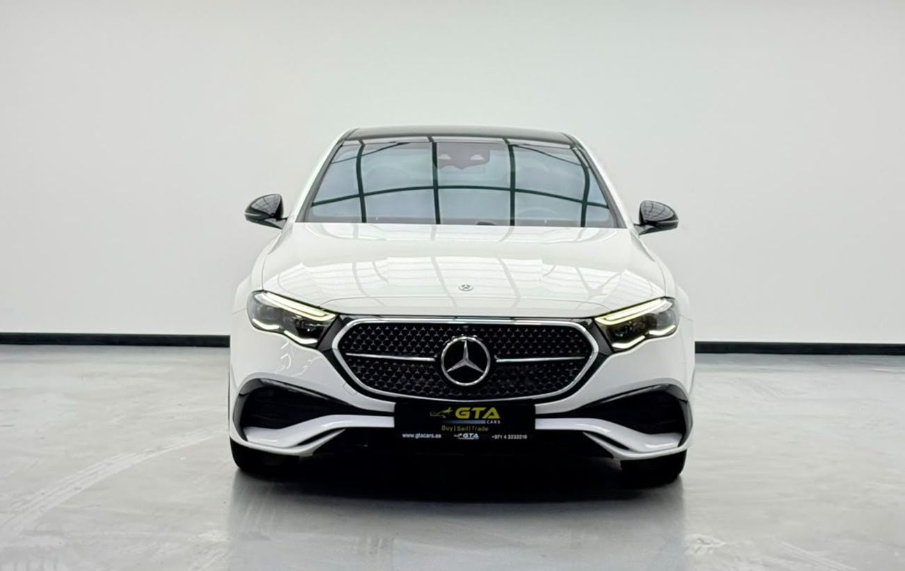 مرسيدس بنز E300 بريميوم بلس مرسيدس بنز E300 بريميوم بلس موديل 2024، ضمان مرسيدس بنز + باقة خدمة 2029، سجل صيانة كامل لدى مرسيدس