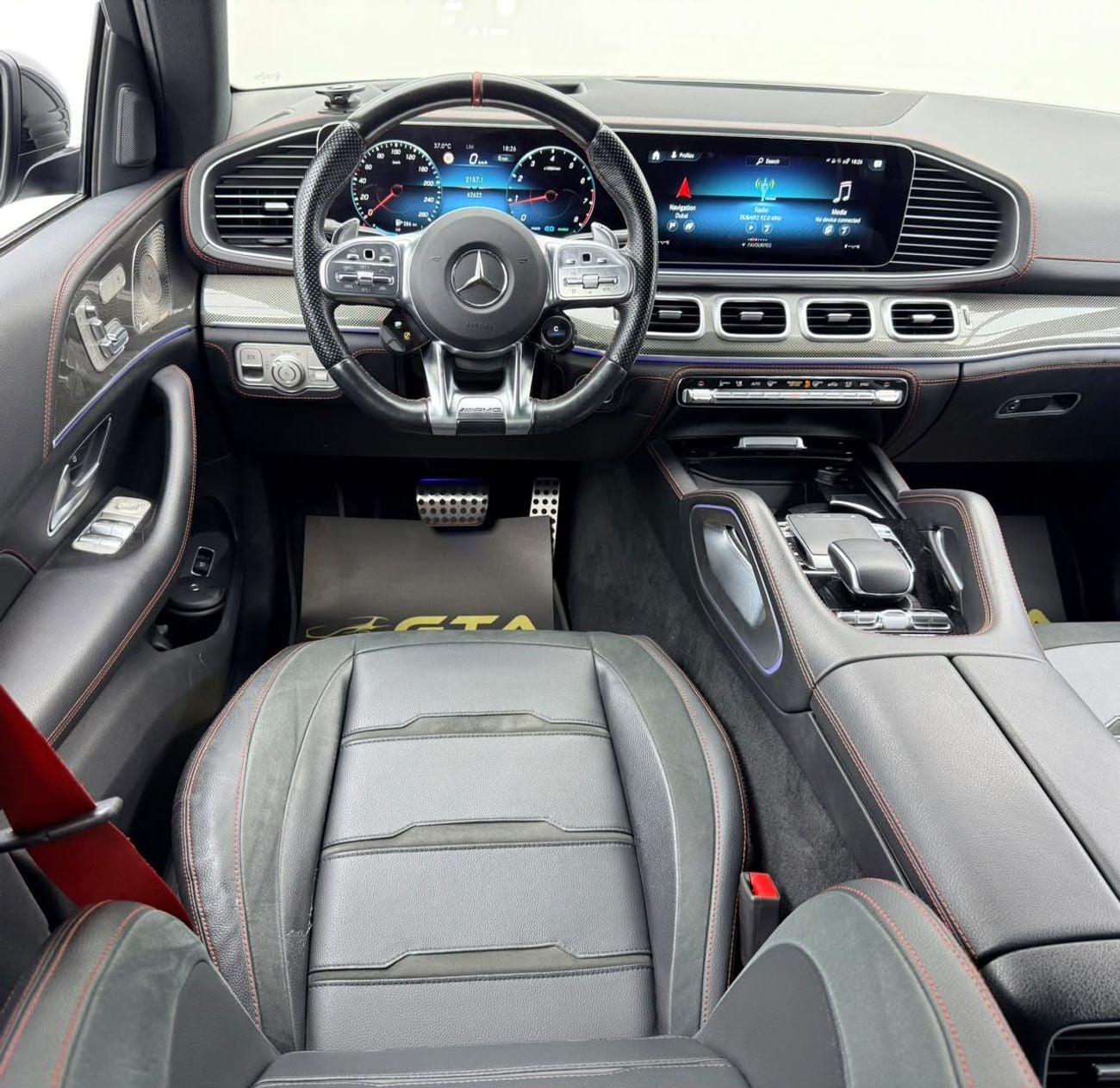 مرسيدس بنز GLE 53 AMG COUPE 4MATIC+ مرسيدس بنز GLE53 AMG كوبيه موديل 2022، ضمان مرسيدس بنز حتى 2027، سجل صيانة كامل لدى مرسيدس بنز، كامل
