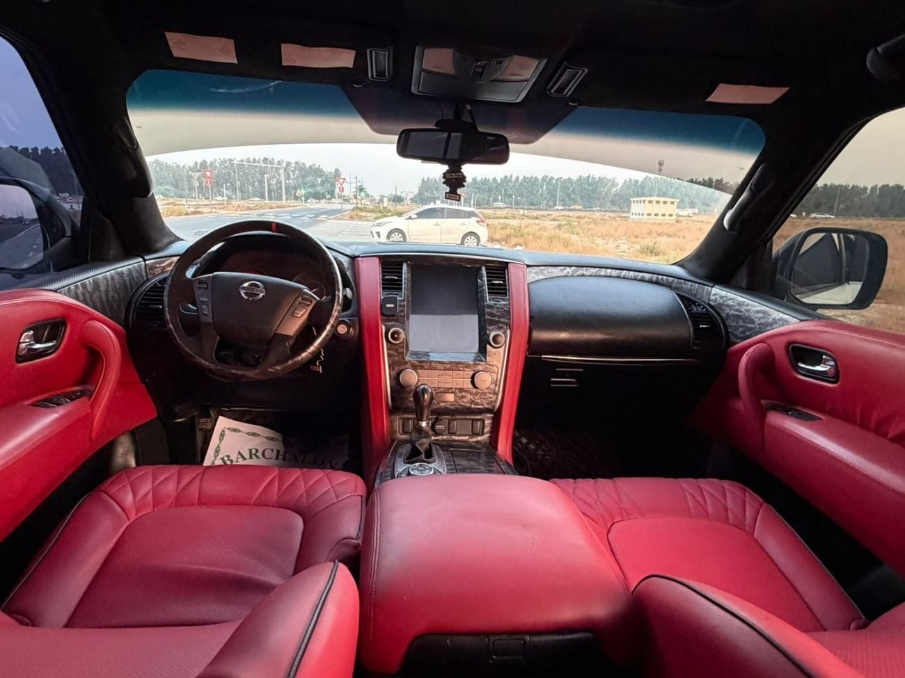 Nissan Patrol NISMO Full option, number one, sunroof, 5 cameras, portable, fully upgraded
