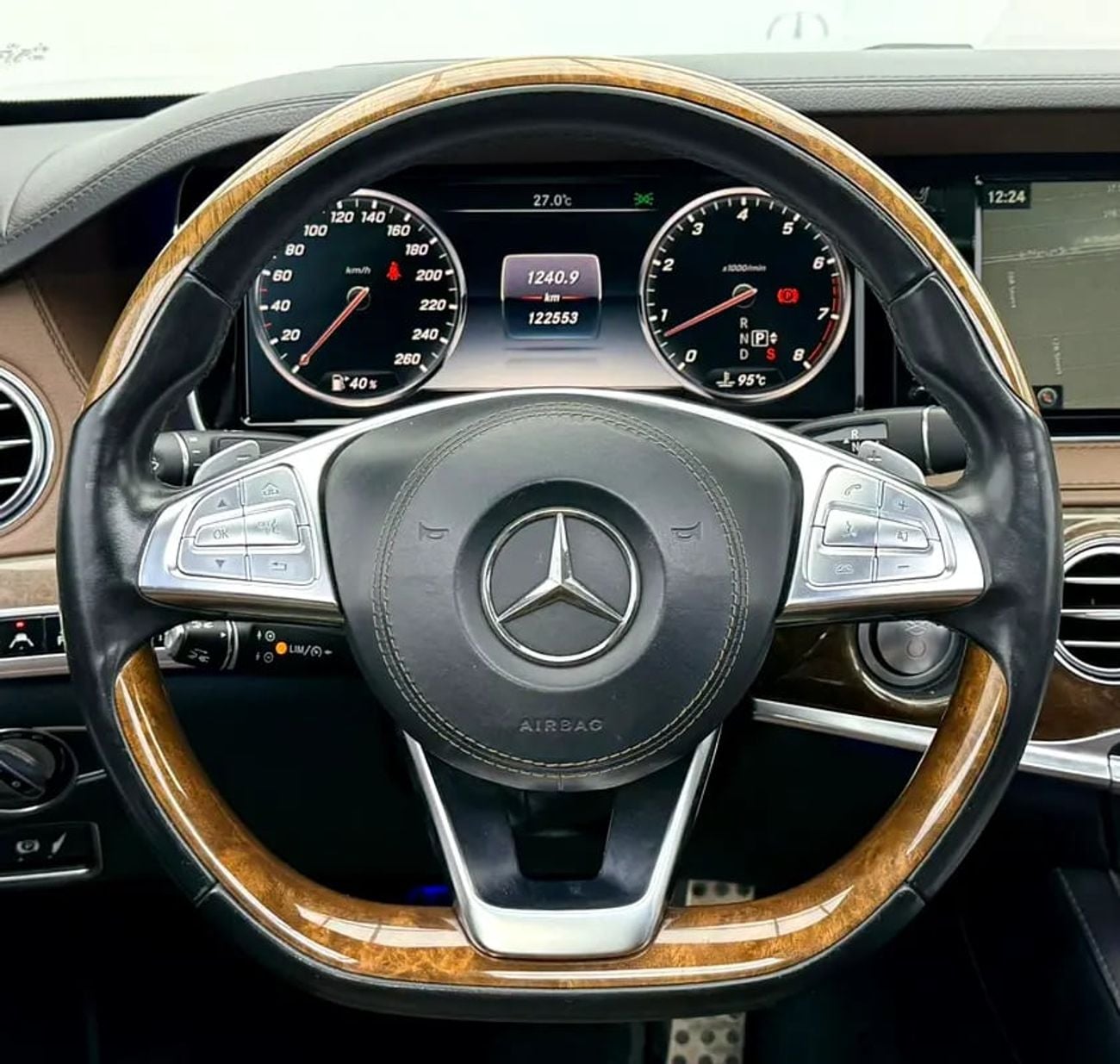 Mercedes Benz S500 S500, Head-Up Display, Burmester Premium Sound System, Excellent Condition, GCC
