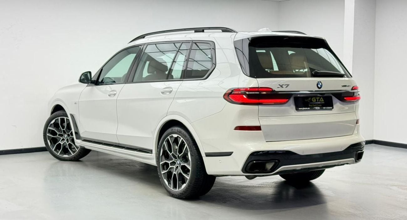 BMW X7 40i LUXURY 2023 BMW X7 xDrive40i, 2028 BMW Warranty + Service Pack, Full BMW Service History, GCC