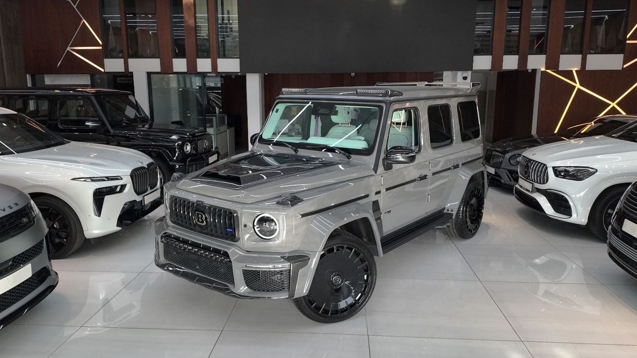 BRABUS 800 - Mercedes-AMG G 63 2025 Mercedes-AMG G 63 | 4.0L Twin-Turbo V8 | 800 HP | BRABUS Middle East Warranty