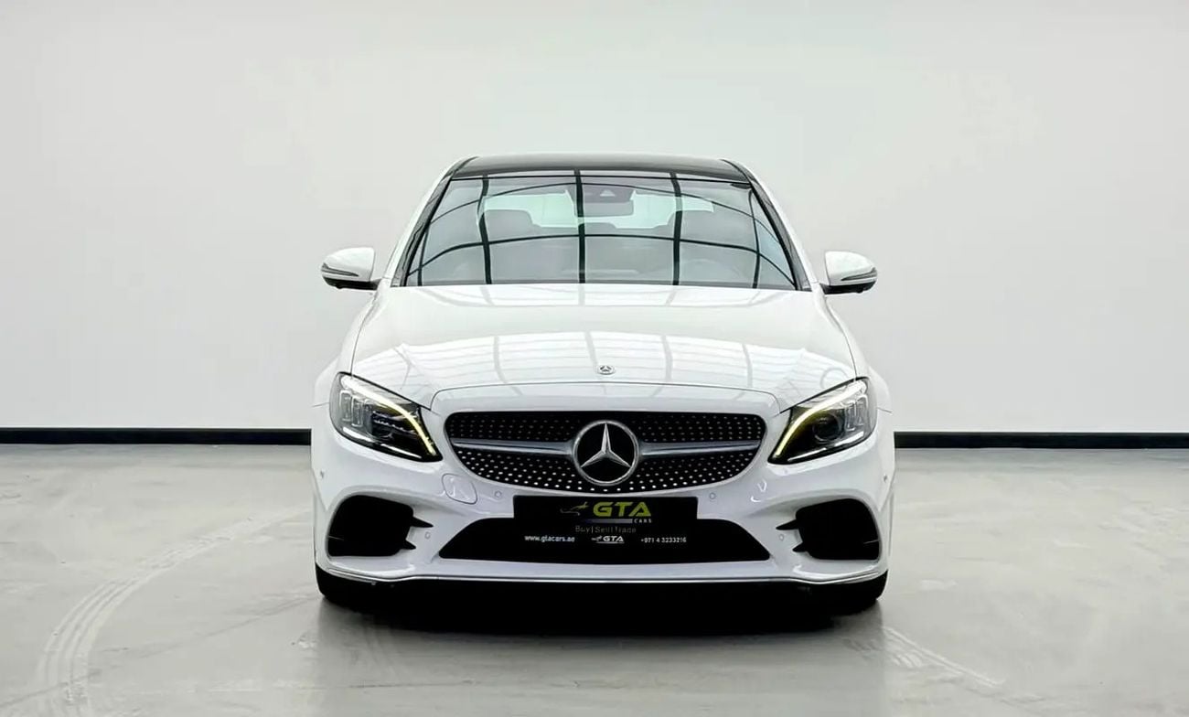 Mercedes Benz C200 C200 AMG, Warranty, Full Service History, Fully Loaded, Excellent Condition, GCC
