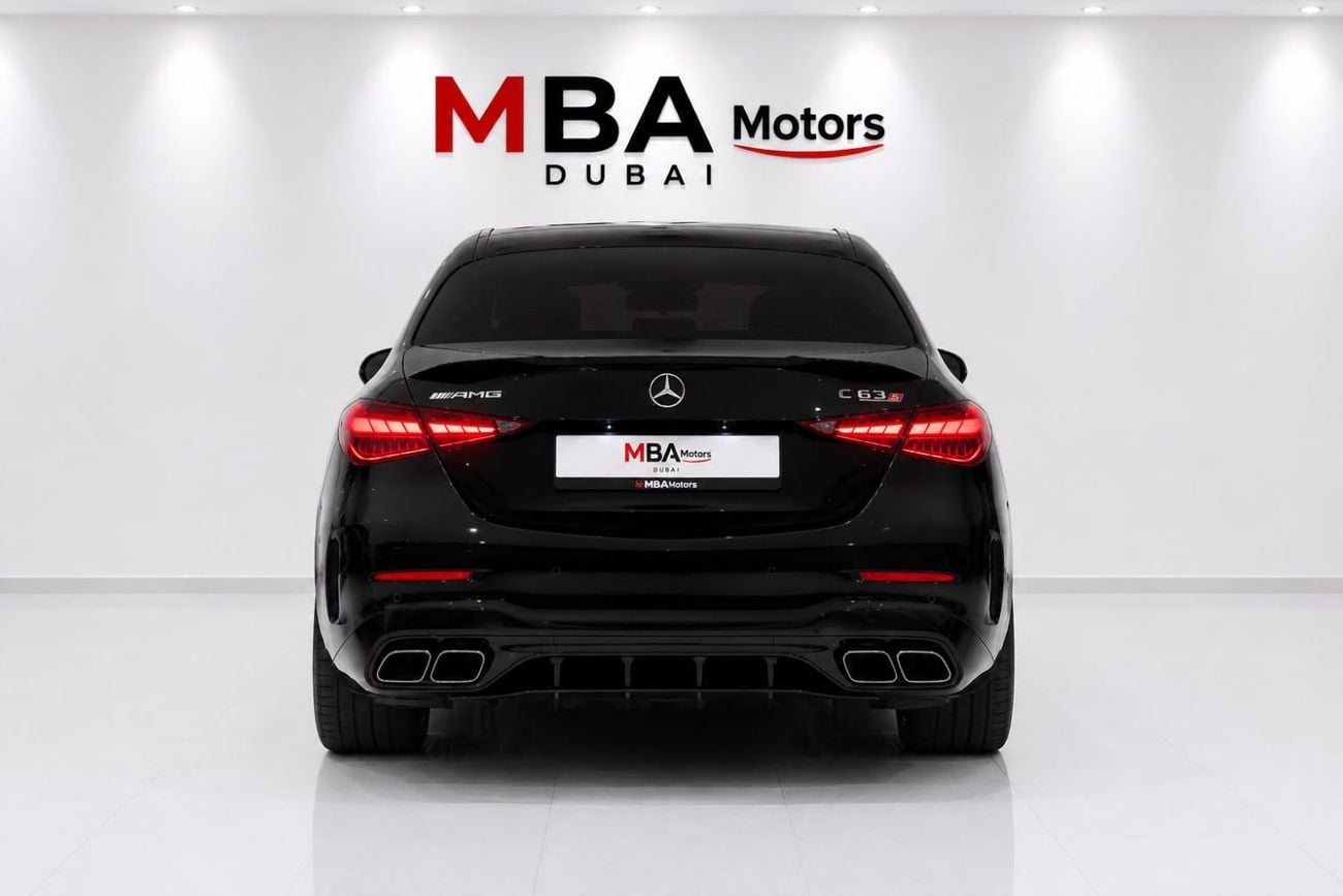 Mercedes Benz C63 AMG S E PERFORMANCE