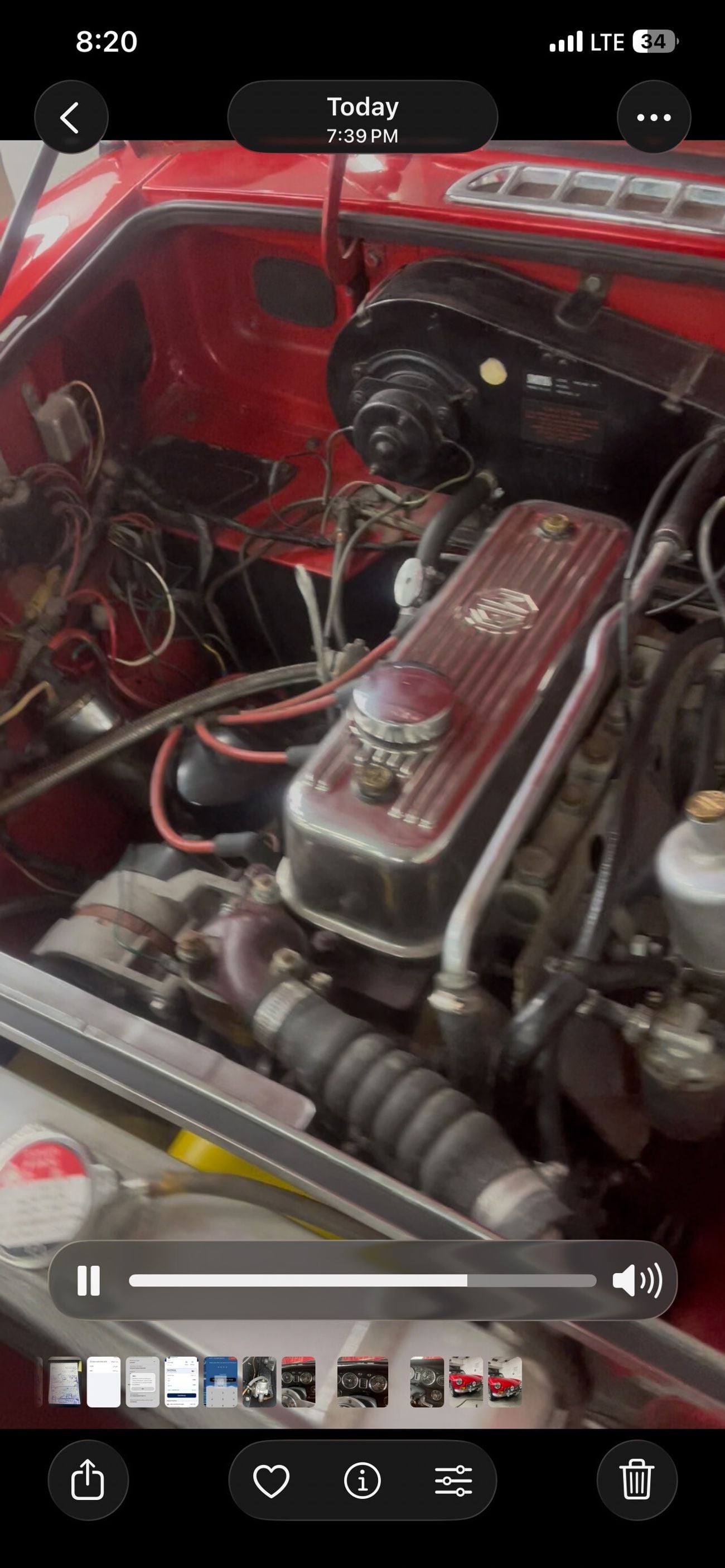 MG Mgb Classic MG B Roadster 1971