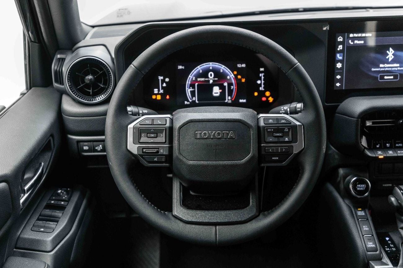Toyota Prado ADH 2.4L - Black Inside Black | Export Only