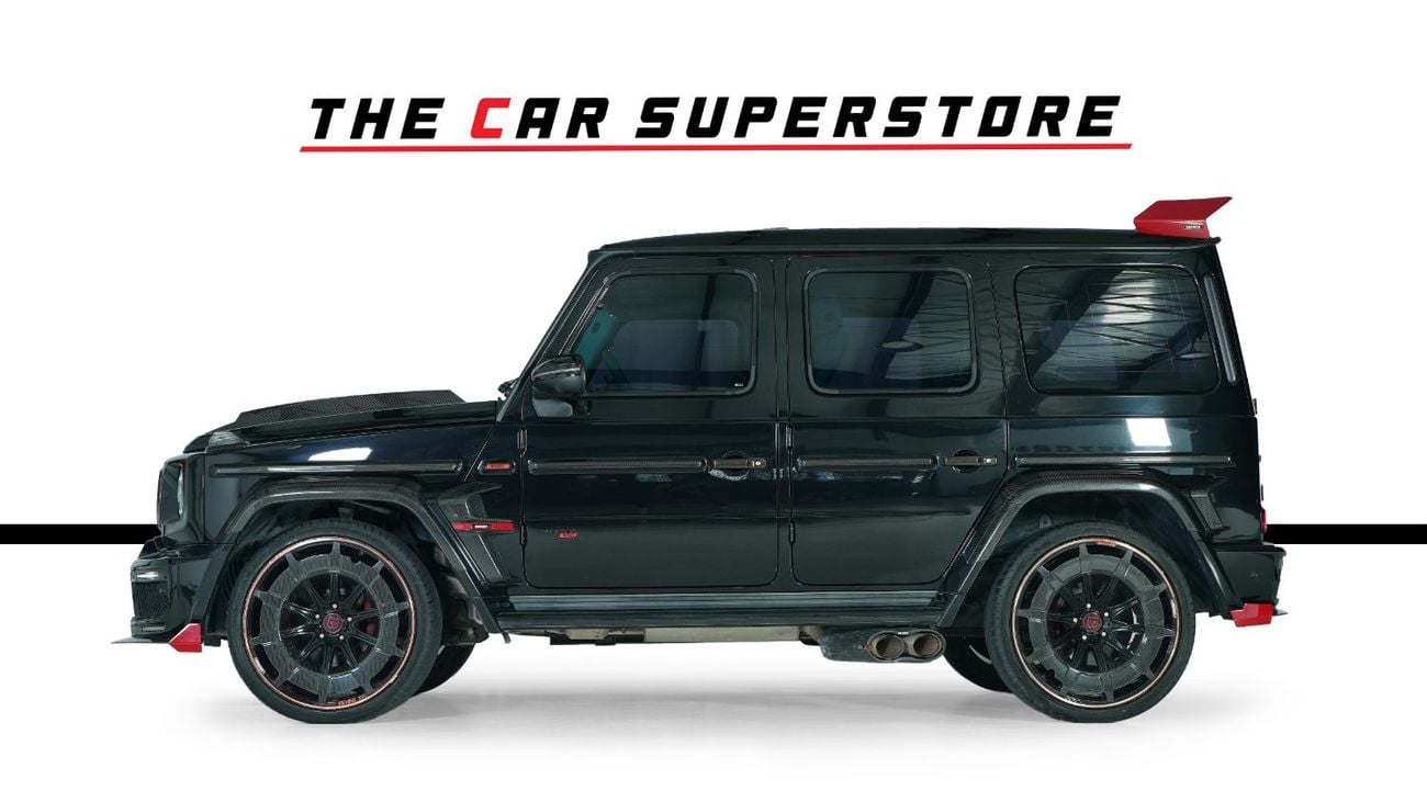 مرسيدس بنز G 63 AMG GCC-Brabus 900 Rocket Kit Masterpiece -Interior Tiffany Blue-Carbon Fiber Kit