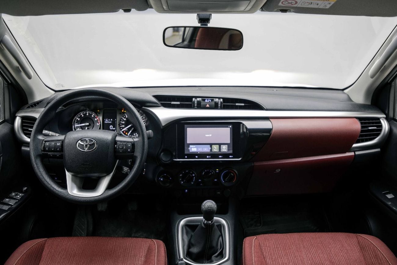 Toyota Hilux GLX 2.7L - Super White Inside Red | Export Only