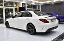 Mercedes Benz C200 . EXCELLENT DEAL for our Mercedes Benz C200 ( 2019 Model ) in White Color GCC Specs
