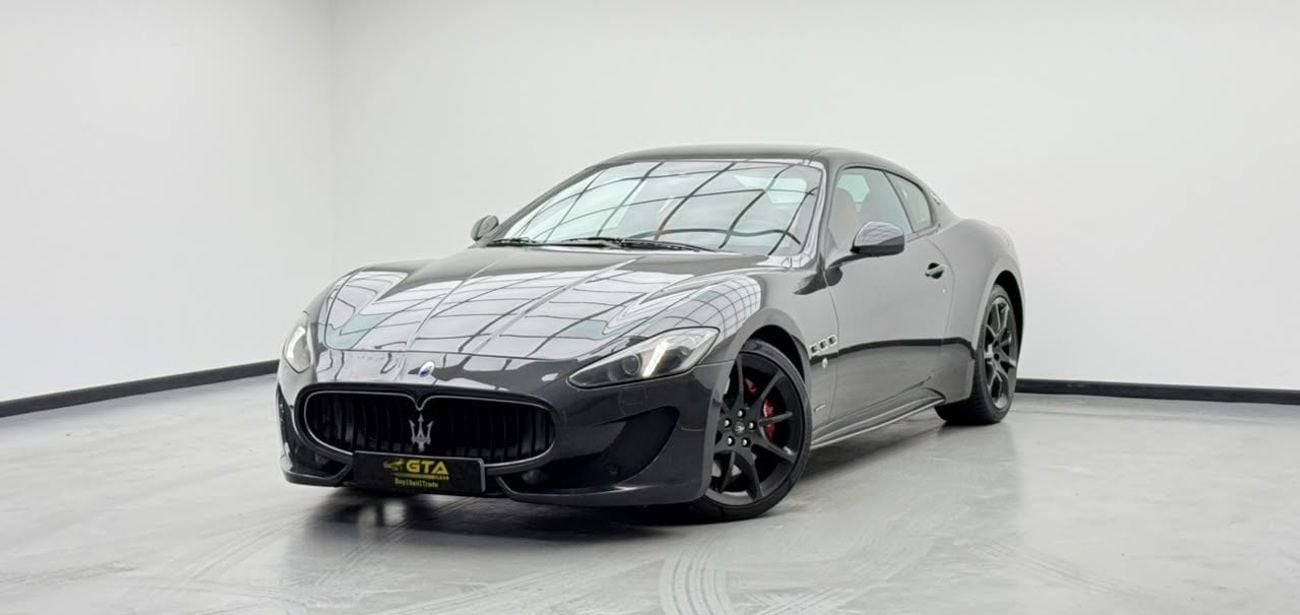 مازيراتي جران توريزمو سبورت 2013 Maserati GranTurismo Sport, Maserati Service Contract+Full Service History, GCC Specs.