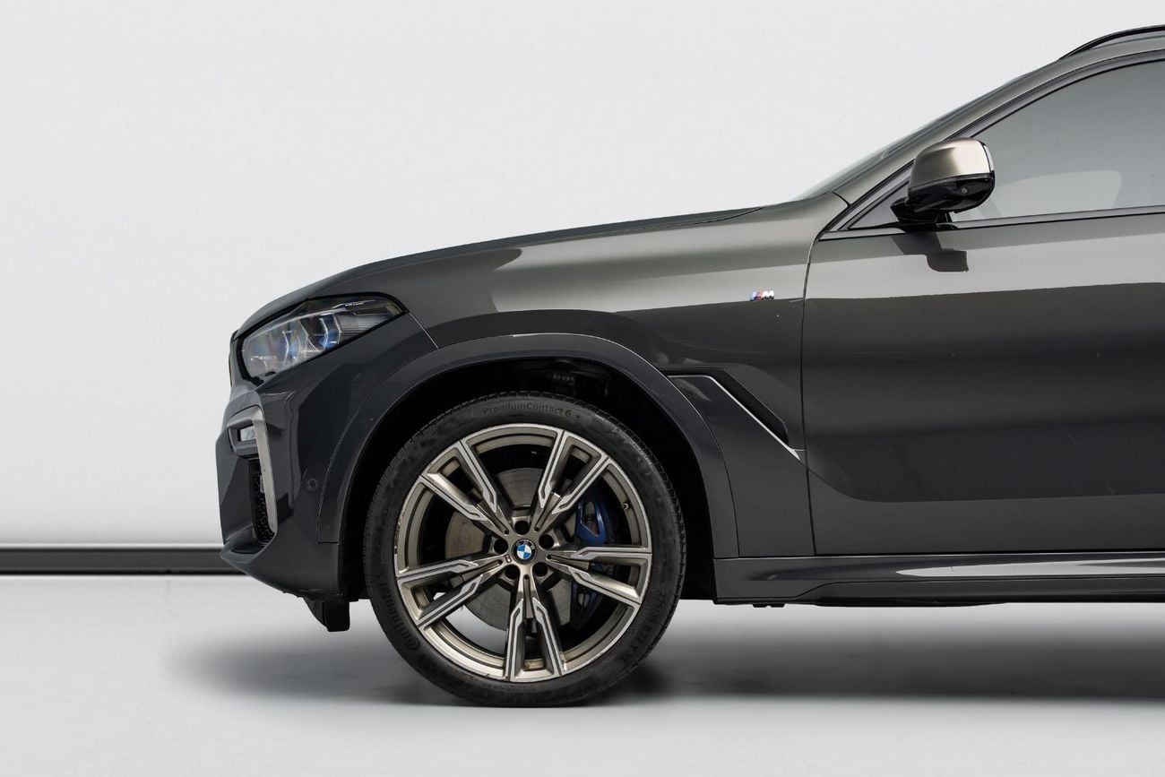 بي أم دبليو X6 XDRIVE M50i BUY NOW, PAY 2027 | THE BLACKLINE STANDARD | 12 Month Blackline Warranty, GCC