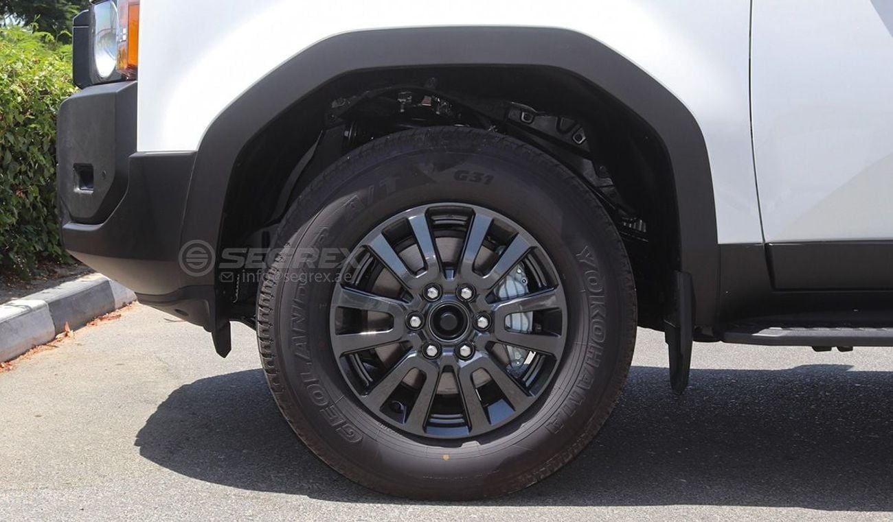 Toyota Prado TX . 2.4L . 8-Speed Automatic . Turbo Petrol . 4WD . 7 Saets . 5 Doors For Export