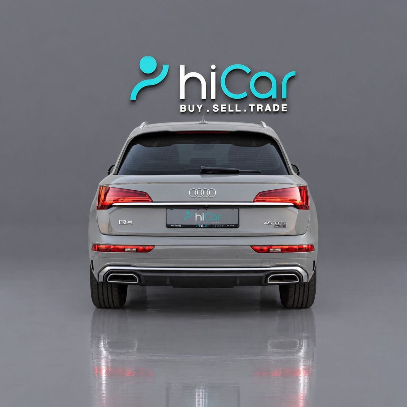 Audi Q5 AED 2,490 P.M • 0% Downpayment • Audi Q5 45 TFSI S Line • Agency Service Contract