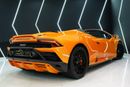 لامبورغيني هوراكان EVO SPYDER 2023 Lamborghini Huracan EVO Spyder, Lifting System, Apple CarPlay, Carbon Fiber Interior!!
