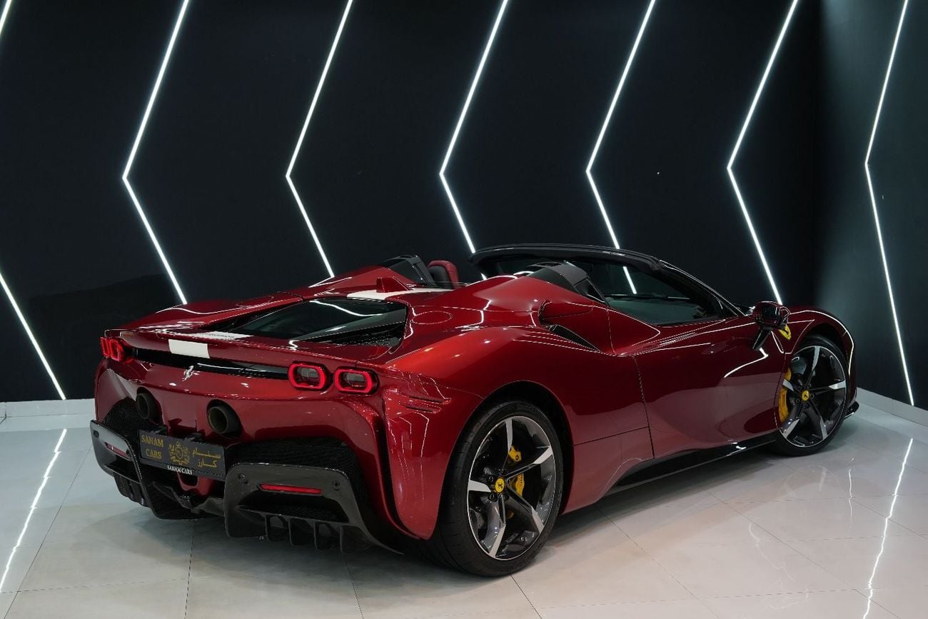 Ferrari SF90 SPIDER ADAS Full Pack, Carbon Fiber Pack, Daytona Seats, Dealer Warr + Serv!!