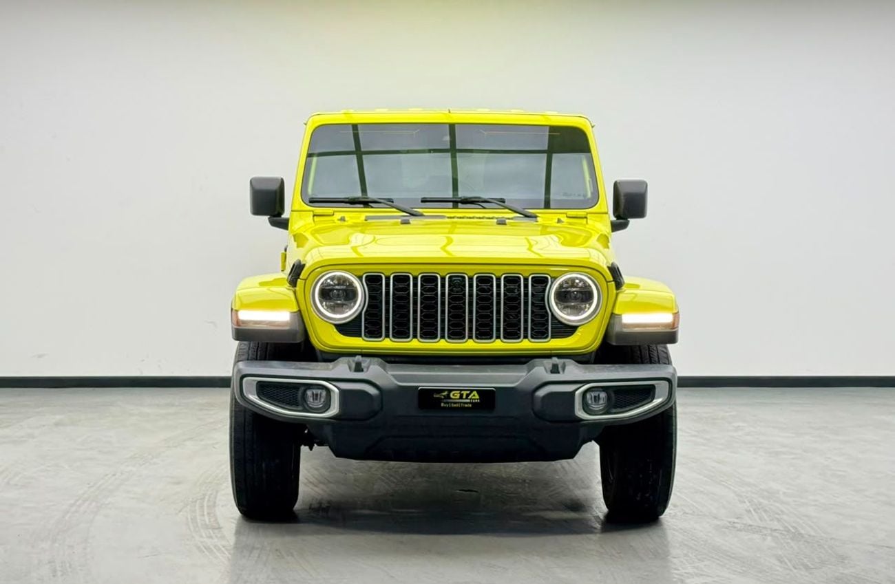 Jeep Wrangler Unlimited SAHARA 2024 Jeep Wrangler Unlimited Sahara, 2029 Jeep Warranty, Full Jeep Service History, GCC