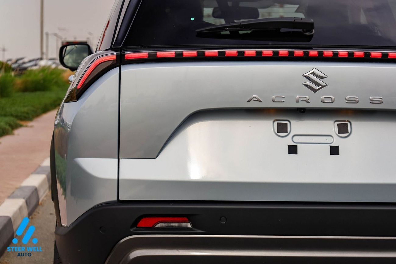 سوزوكي أكروس GLX 2026 | 1.5L Hybrid AT | 2WD | Dual-Tone | Panoramic Roof | 360 Camera | Ventilated/Cooled Seat