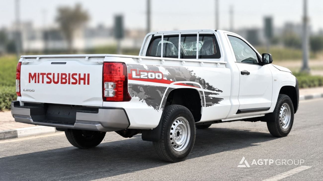 ميتسوبيشي L200 GL محرك ديزل سعة 2.4 لتر | ناقل حركة يدوي | دفع رباعي | كابينة مفردة | مواصفات خليجية | خيار أساسي | أب
