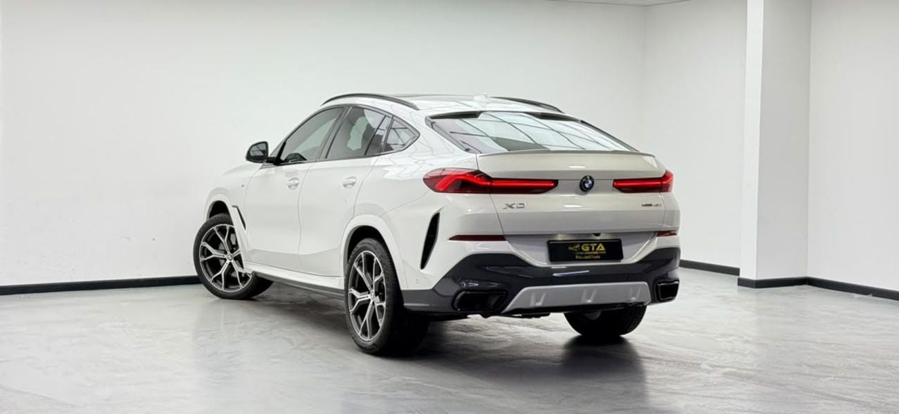 بي أم دبليو X6 40i M SPORT بي إم دبليو X6 xDrive40i M-Sport موديل 2023، ضمان بي إم دبليو + باقة خدمة 2027، سجل صيانة كامل من بي