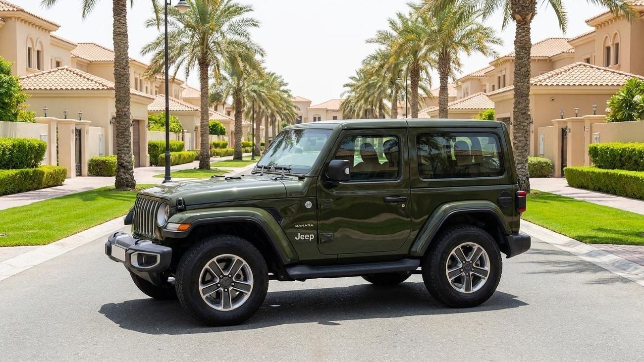 Jeep Wrangler SAHARA 2023 | AED 2097/Month | 0 DP | 30 Day Return | Warranty | Service History