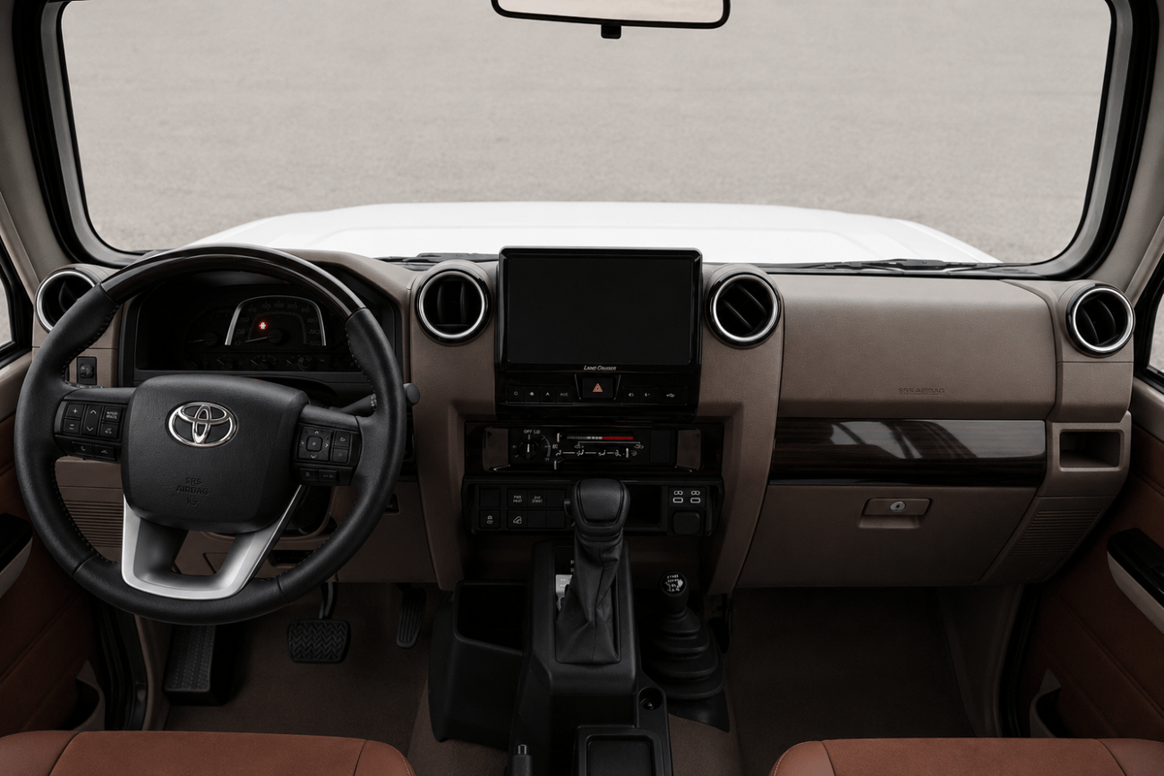 تويوتا لاند كروزر بيك آب 2026 Toyota Land Cruiser 79 Series LX V6 2026 Toyota Land Cruiser 79 Series LX V6 تويوتا لاند كروزر 79 سيريز LX V6 موديل 2026