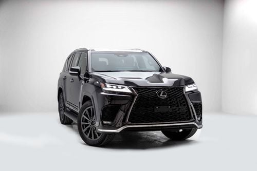 Lexus LX600 F SPORT 3.5L - Graphite Black Inside Flair Red | Export Only