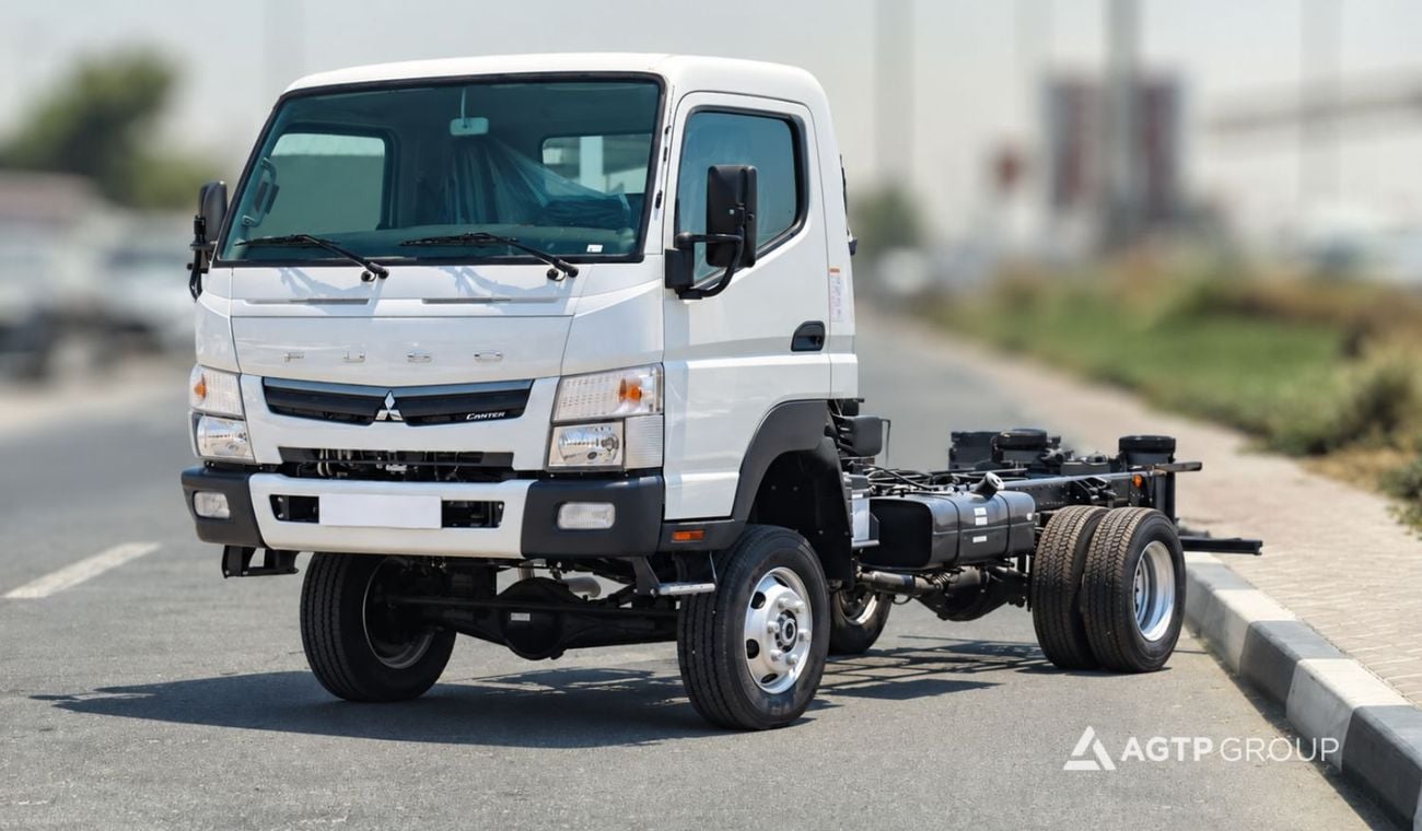 Mitsubishi Canter STANDARD Single Cab | 3.0L Turbo Diesel | Manual | 4x4 | GCC Specs | White | Cab & Chassis | READY EXPORT