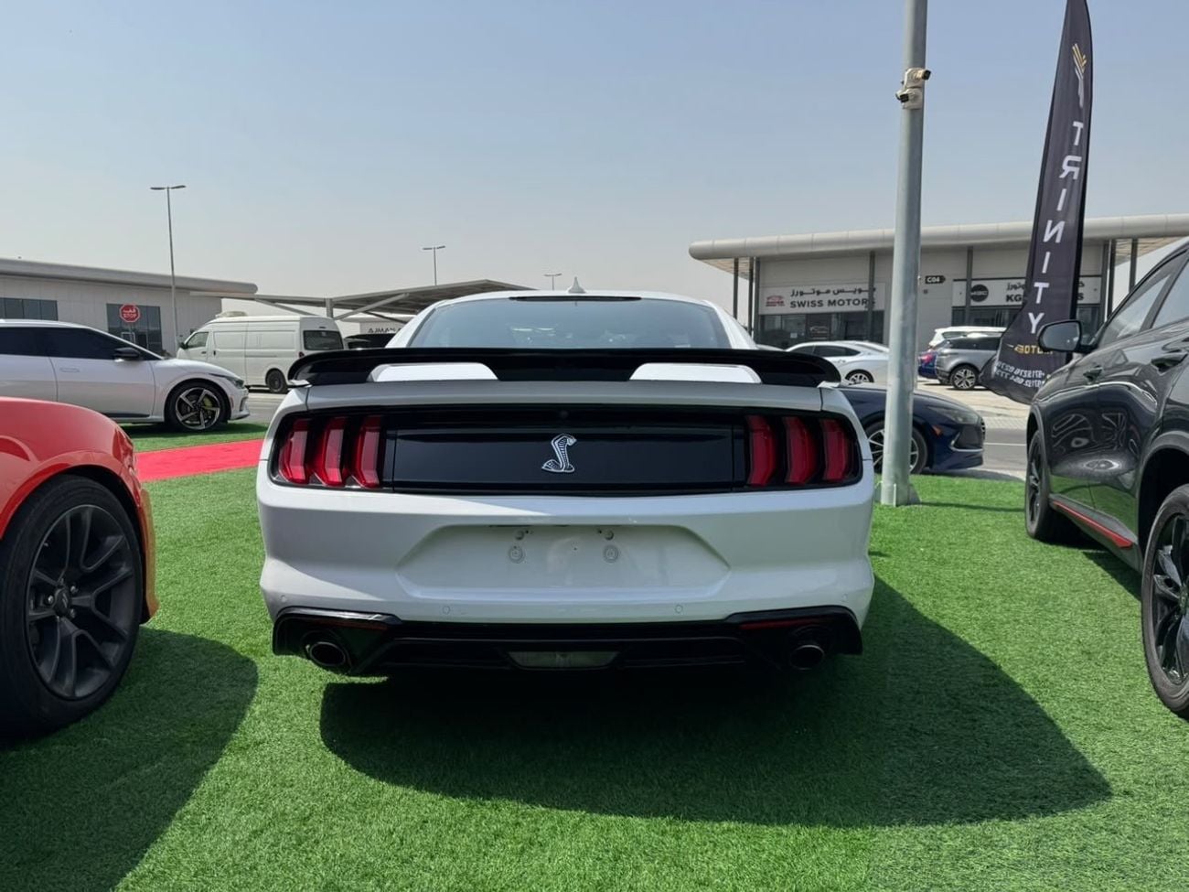 Ford Mustang STANDARD FORD MUSTANG ECOBOOST 2022 | TURBO PRICE: AED 67,000 Model Year: 2022 Exterior Color: White E