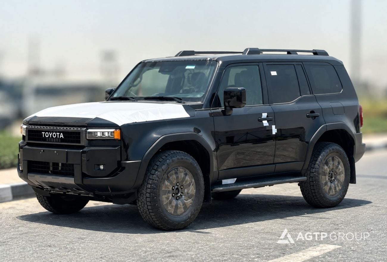 Toyota Prado ADVENTURE 2.4L Turbo Petrol | FULL OPTION | Automatic | 4WD | Black | Digital Cockpit | Sunroof | All-Terrain