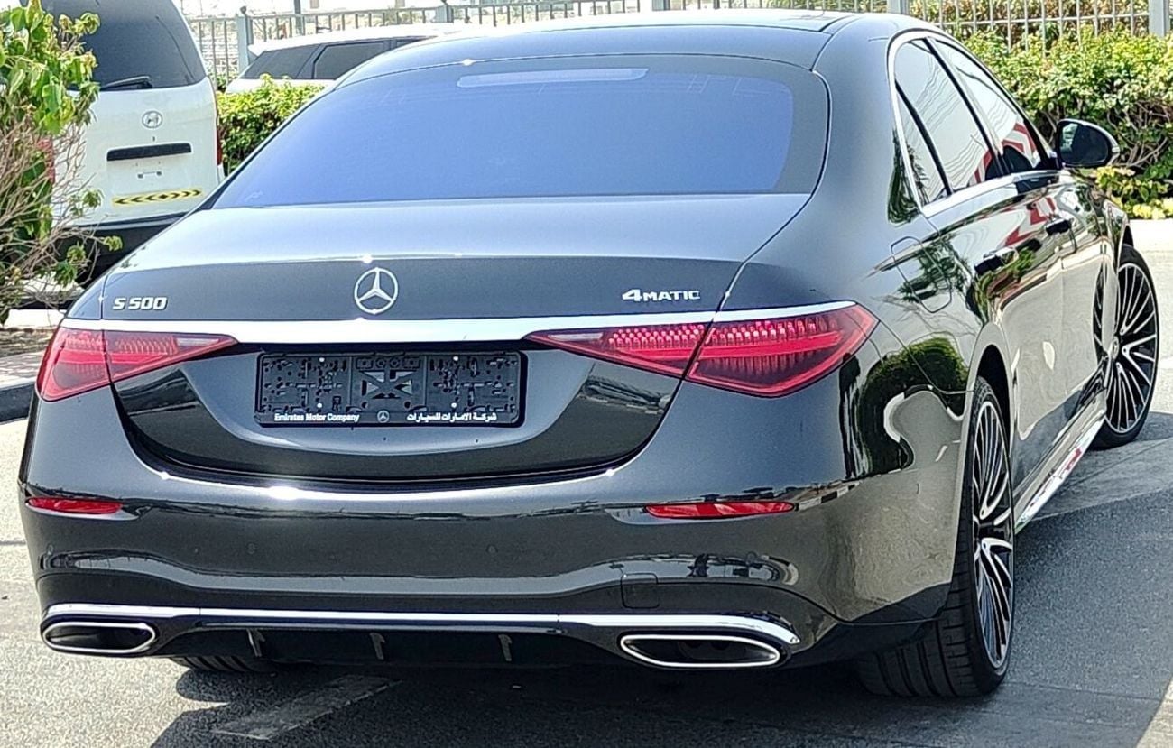 Mercedes Benz S500 4MATIC L HIGH Agency Warranty 2026 GCC