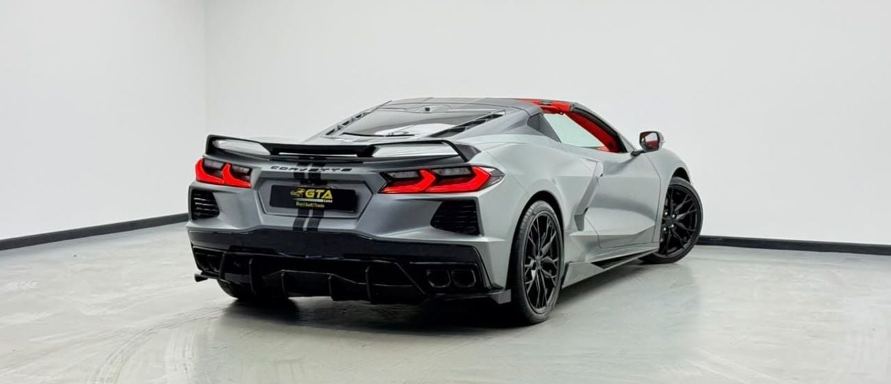 Chevrolet Corvette STINGRAY 3LT 70TH ANNIV 2023 Chevrolet Corvette C8 3LT 70th Anniversary Edition, Full Chevrolet Service History, GCC