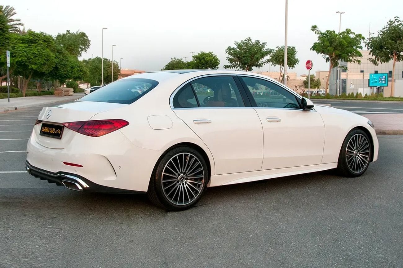 Mercedes Benz C200 C200 Premium Advanced | GCC Specs | Garagash Warranty And Service Contract 105000Kms
