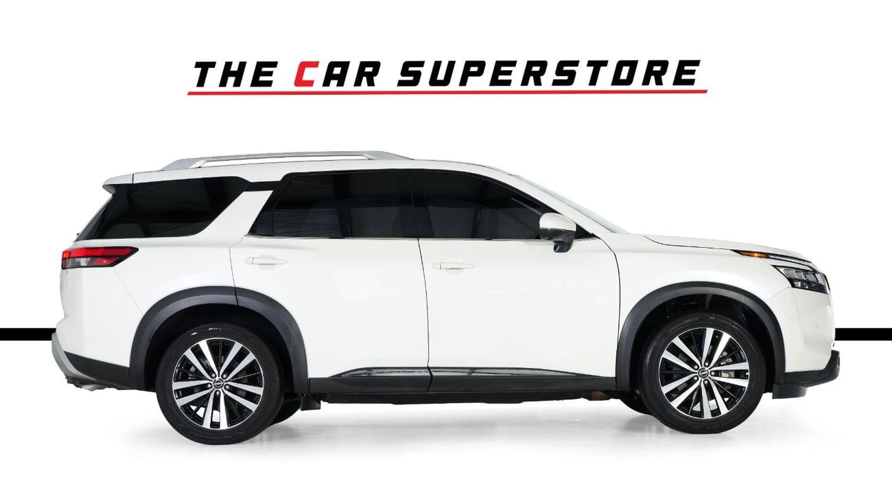 Nissan Pathfinder SL 4WD-GCC-7 Seats-AW Rostamani Warrant Until 2029-Service Contract Until 2028
