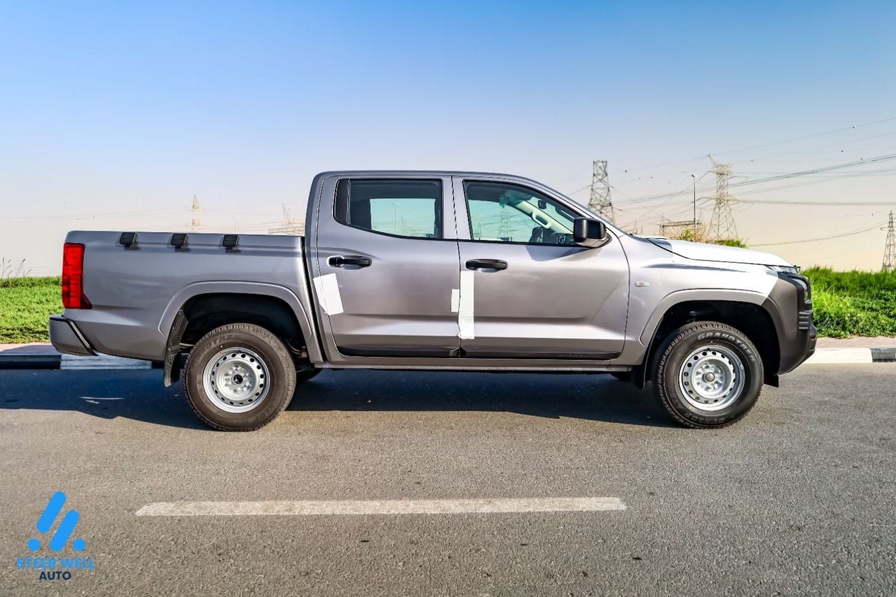 ميتسوبيشي L200 GL 2027 | محرك ديزل سعة 2.4 لتر | كابينة مزدوجة، دفع رباعي | ناقل حركة يدوي 5 سرعات، فئة متوسطة | أفضل