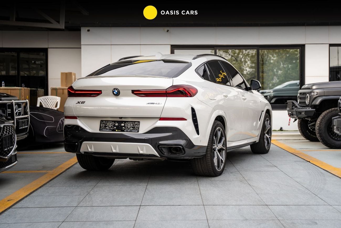 BMW X6 40i M SPORT 3.0L 2023 Full Service History GCC