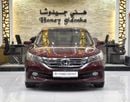 هوندا أكورد EX عرض ممتاز على سيارة هوندا أكورد i-Vtec (موديل 2016) باللون العنابي بمواصفات خليجية