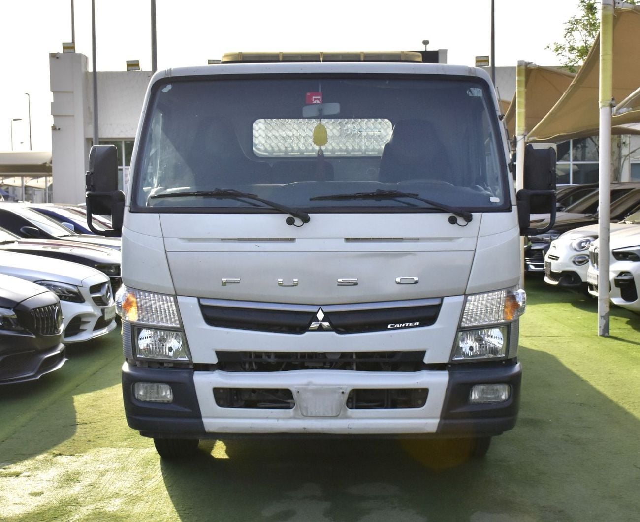 Mitsubishi Fuso Canter . EXCELLENT DEAL for our Mitsubishi Canter Fuso ( 2021 Model ) in White Color GCC Specs