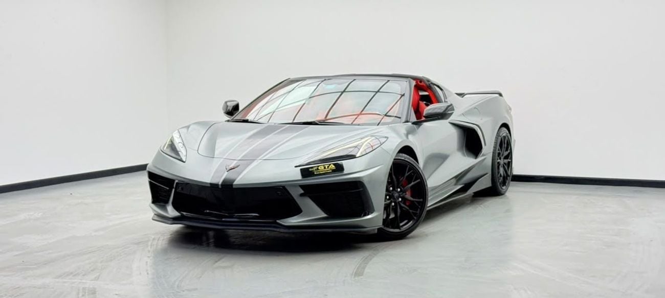 Chevrolet Corvette STINGRAY 3LT 70TH ANNIV 2023 Chevrolet Corvette C8 3LT 70th Anniversary Edition, Full Chevrolet Service History, GCC
