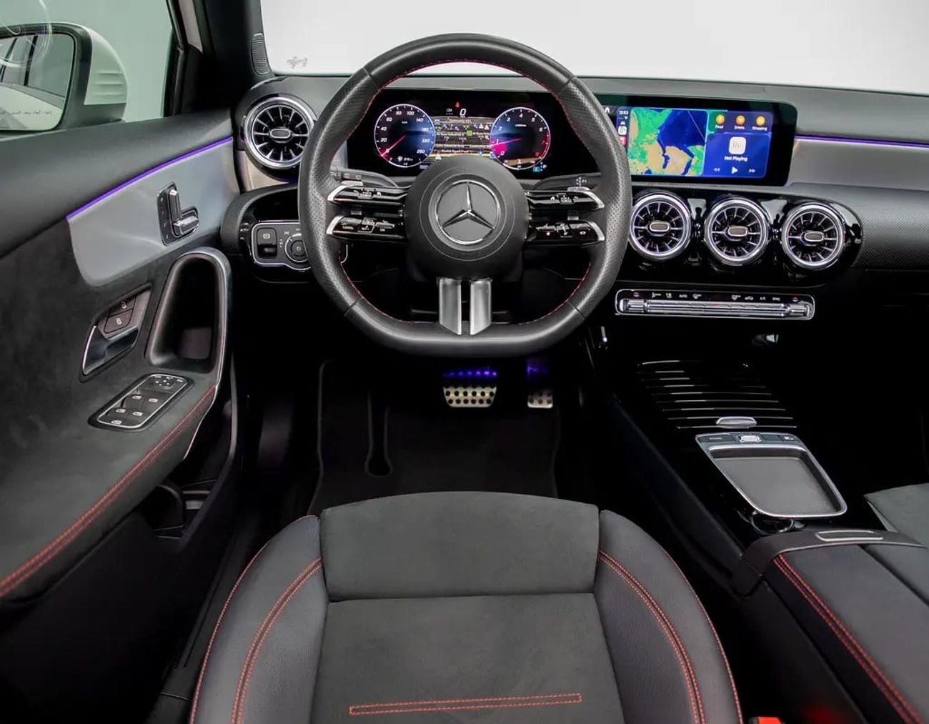 Mercedes Benz A 200 AMG 0% Down Payment Available • Mercedes Warranty + Service Package • FDSH • GCC