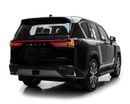لكزس LX 700h سيجنتشر أسود/أحمر - أوتوبارك - مواصفات عمانية - توربو سبورت