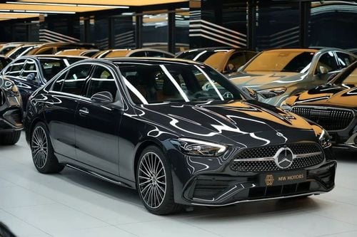 Mercedes Benz C200 PREMIUM PLUS GCC 0km | Agency Warranrty | AMG Package
