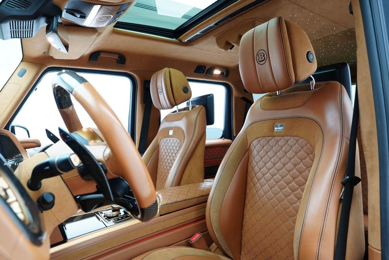 مرسيدس بنز G 63 AMG BRABUS G800 برابوس G800 وايدستار، برابوس الأصلية، حزمة ألياف الكربون الكاملة، زجاج خلفي، ستارلايت!!