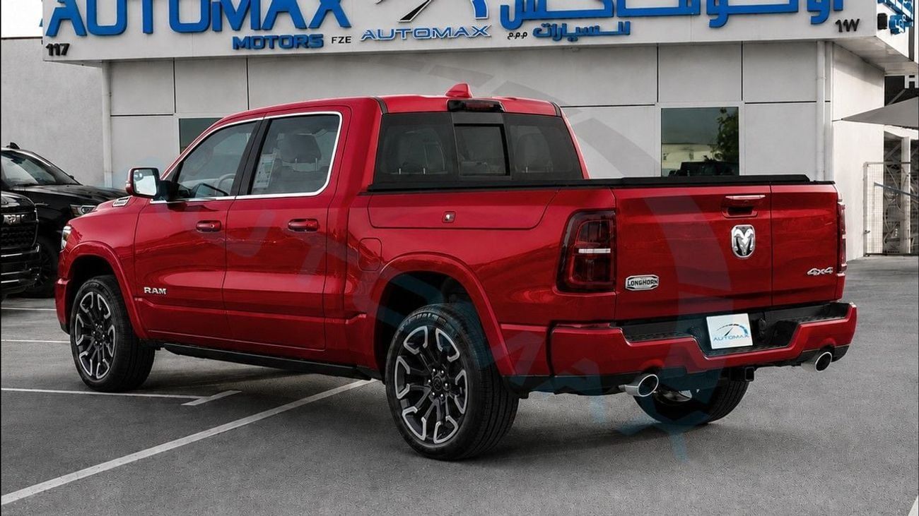 RAM 1500 Limited Longhorn Crew Cab Hurricane (For Export , НА ЭКСПОРТ) PY 26/26 Crew Cab Hurricane H.O 3.0TT GCC Без пробега